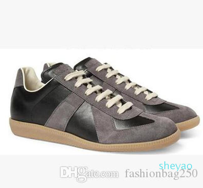 

Hot!! brand MMM shoes women and men casual shoes new leather stitching men's boot 6028, Red