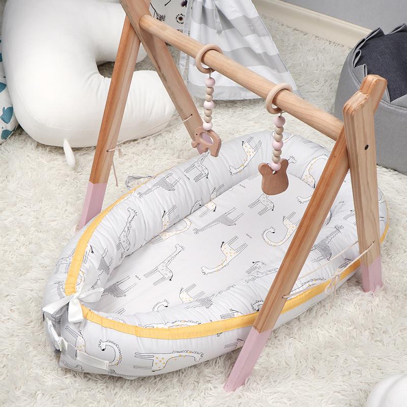 

Bedding Sets Portable Travel Bed Baby Nest Born For Boys Girls Infant Outdoor Cotton Crib Bumper Room Decor