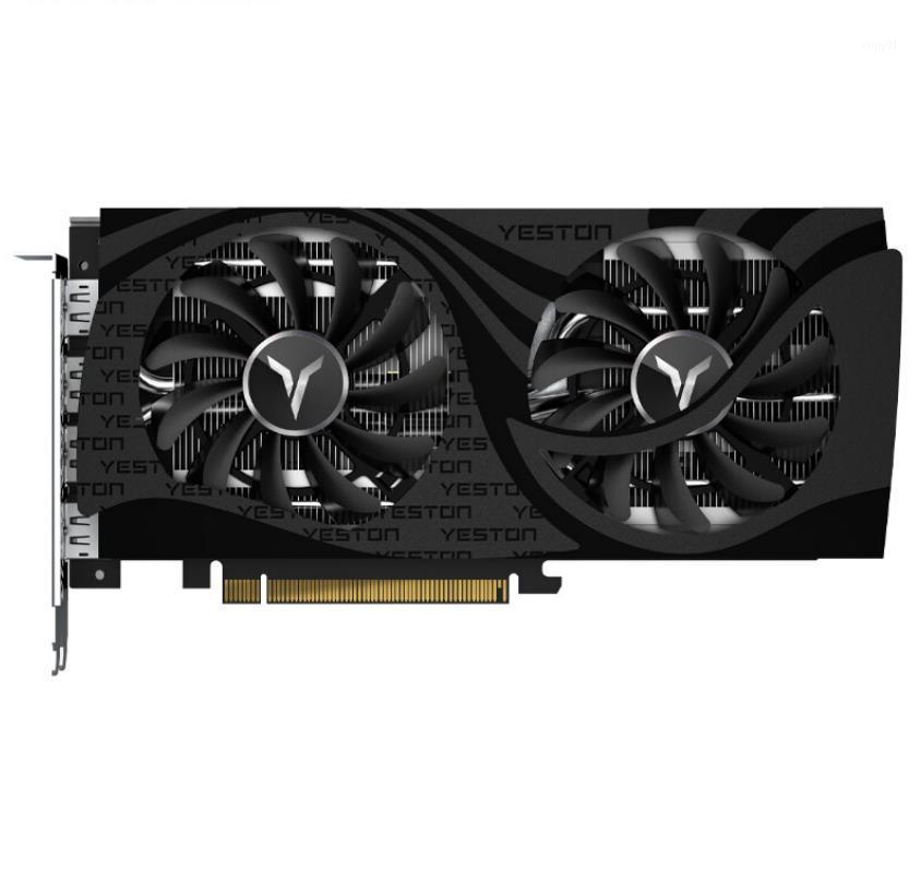 AMD RX6600XT 8G D6 Graphics Cards PC GPU Computer 2589Mhz 19500Mhz DDR6 For BTC Mining-image-736035037