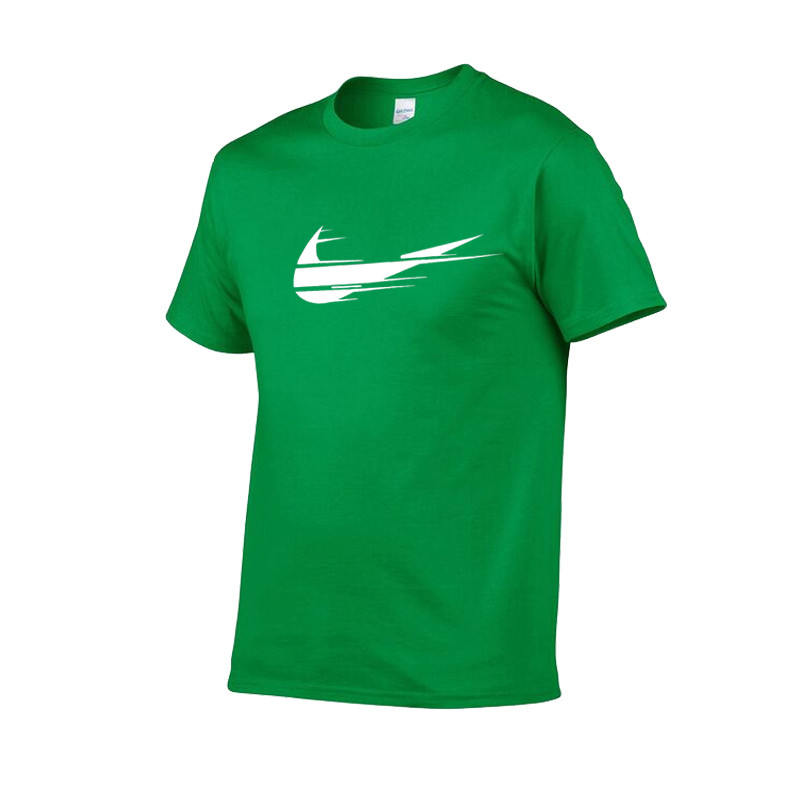 

2021 Fashion Brand Printed Men's Short Sleece T Shirts Classical Summer Style Casual 100% Cotton T-Shirt Clothes Sports Tops S-2XL, White;black