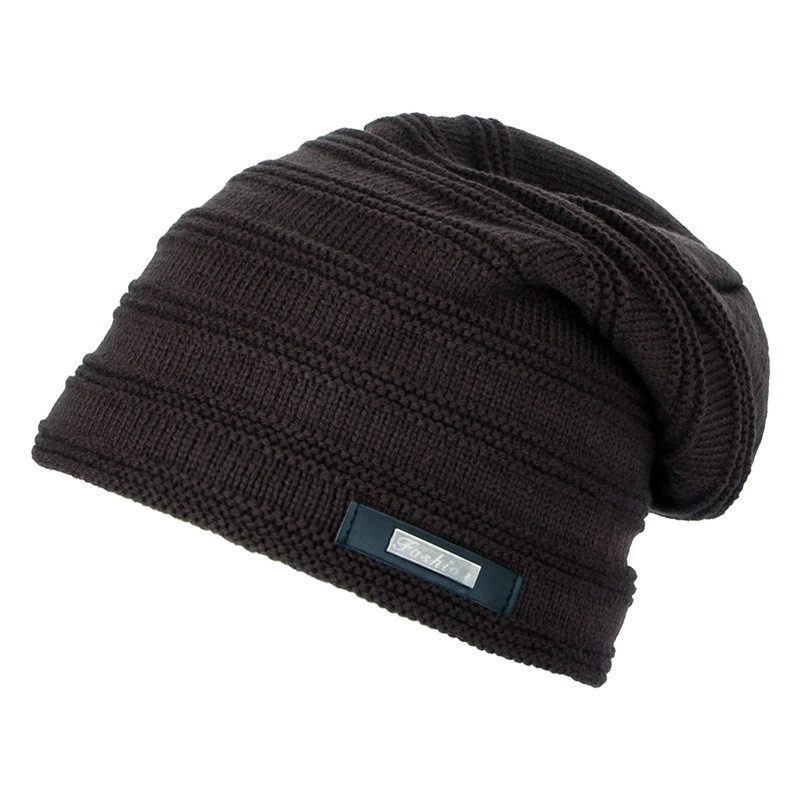 

Handmade Winter Men Gorros Beanie Skull Caps Fashion Designers Bonnet Warm Knitted Beanies Hat, Navy