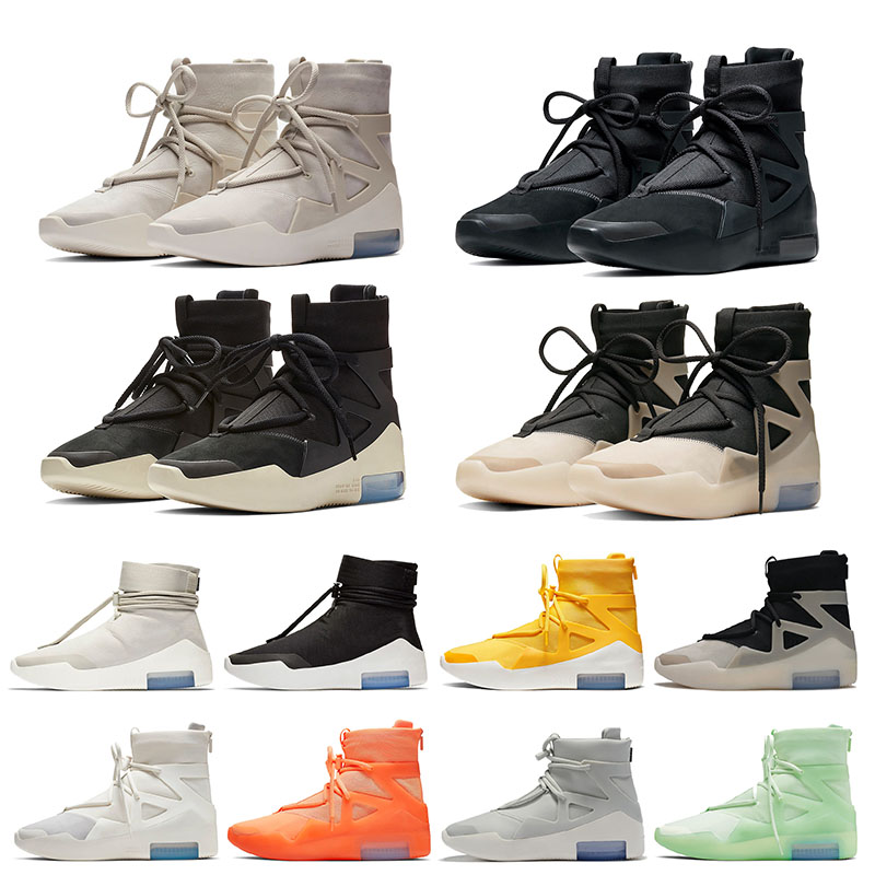 

Fear of God Outdoor Luxurys Designers FOG 1 Basketball Boots shoes String The Question Amarillo Orange Pulse Sail Frosted Spruce Trainers Men Women Sports Sneakers, #1 40-46