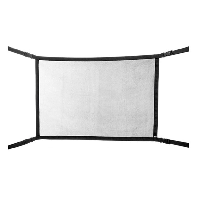 

Car Organizer Multiuse Tools Storage Bag Ceiling Net Pocket Adjustable Interior For Long Trip Tool Travel Everyone