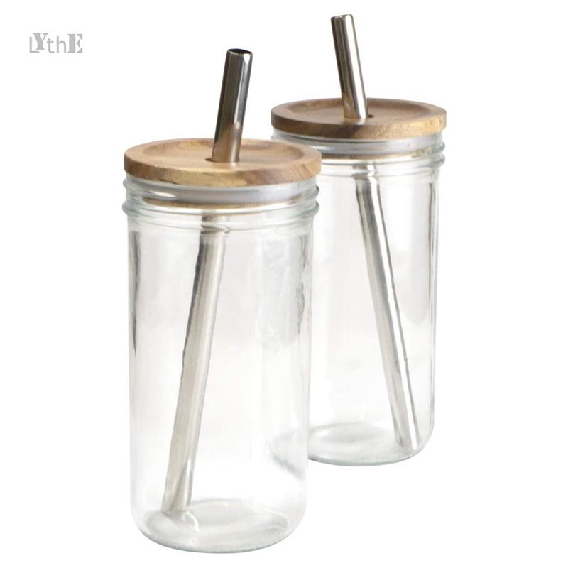 

Drinking Straws Large 12mm Bubble Tea Straw Cup For Boba Milkshake Reusable Metal 304 Stainless Steel Glass Set