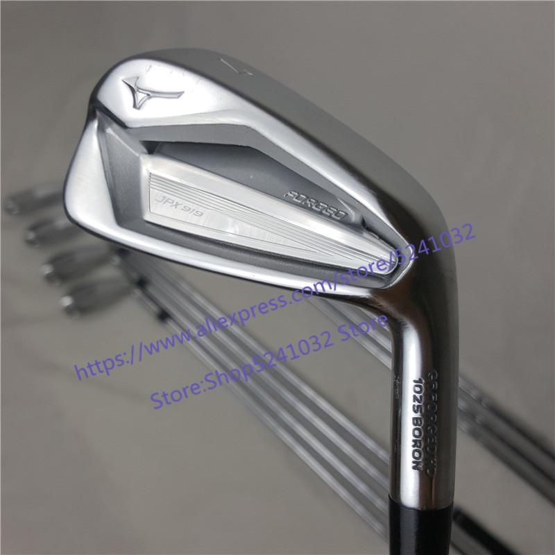 

Men Golf Club 8PCS Iron JPX919 Irons Set Forged Clubs 4-9PG R/S Flex Steel Shaft With Head Cover Complete Of