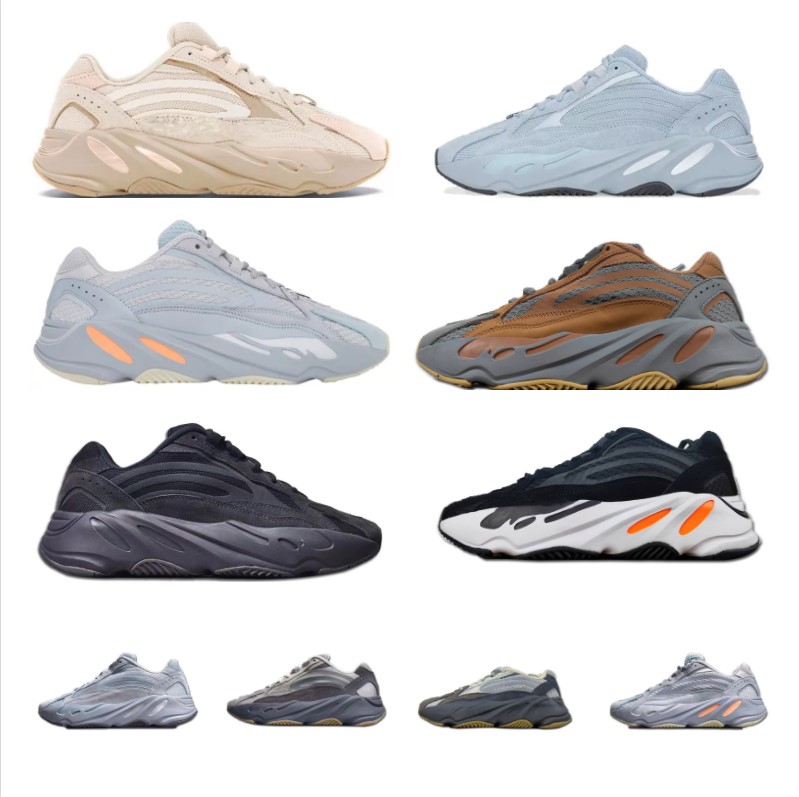 

Static Reflective yeezys boost 700 V2 Running Shoes for mens Breathable Inertia Tephra Solid Utility Men Women Sport Trainers Sneakers Kanye West