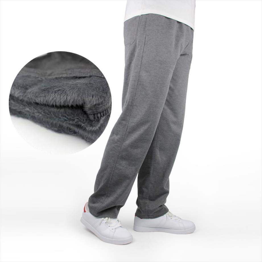 

7xl winter sweatpants warm fleece women pant thick loose elastic waist cotton casual trousers big plus size 5xl 6xl, Black