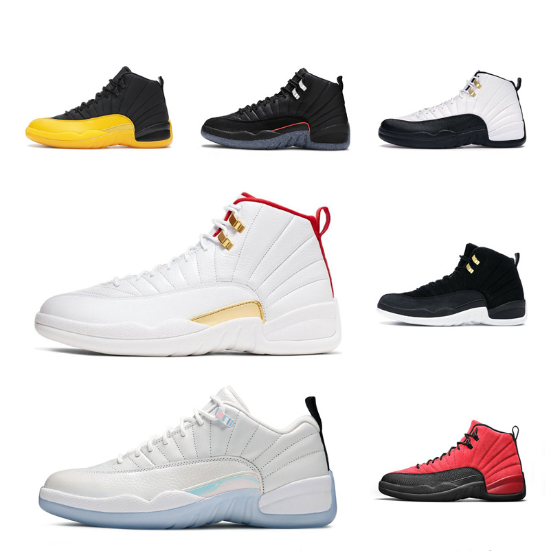 

Jumpman University Gold 12 12s Mens High Basketball Shoes Twist Royalty OVO White Fiba Trainer Taxi Indigo Game Royal The Master Easter Sports Designer Sneakers, Please contact us