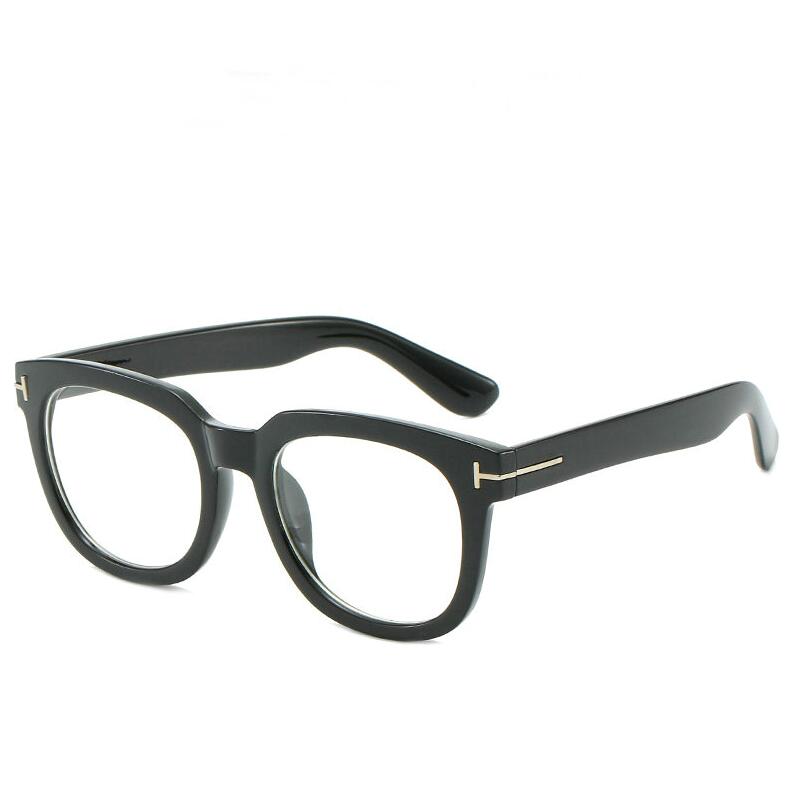 

Tom 211 Fashion Transparent Optical Sunglasses Frame Blue Light Blocking Ford Glasses Flexible Vision Care Computer Eyeglasses Frames, White;black