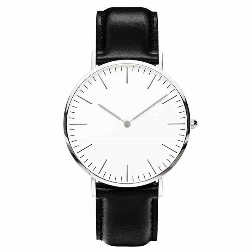 

Simple Style Quartz Clock No Ultra-thin Military Army Leather Watches, 13