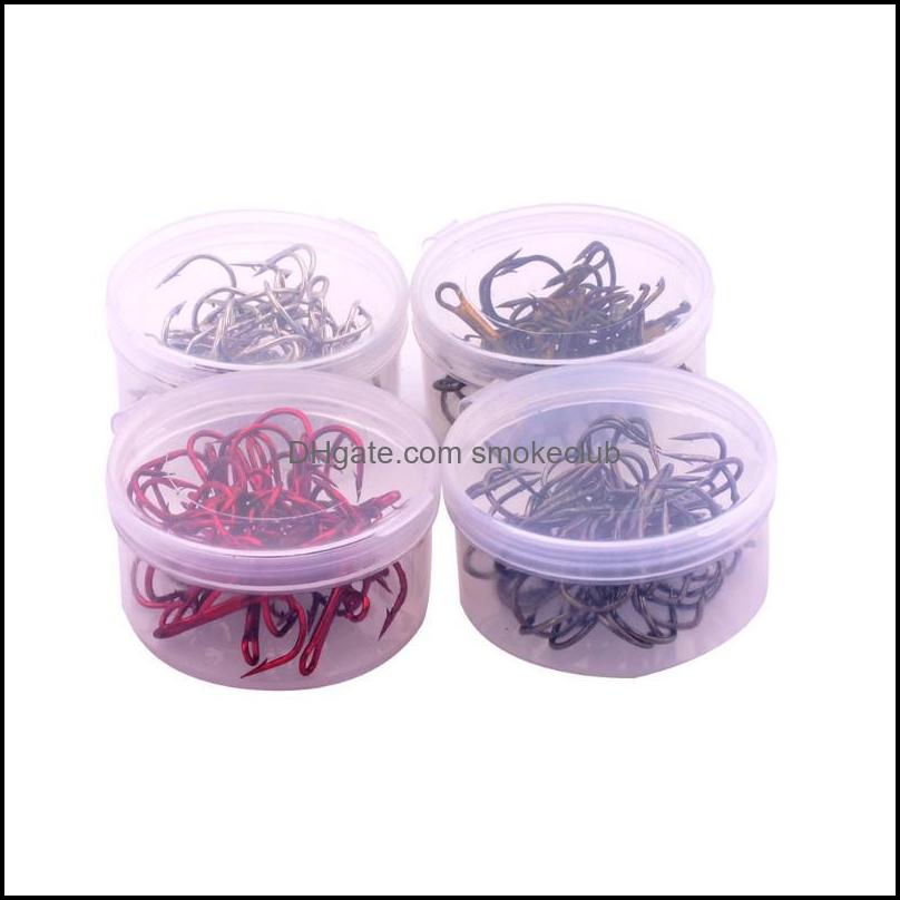 

Sports & Outdoors20Pcs/Lot Fishing Hooks Sharp Barb Hook Tackle 2#-4#-6#-8#-10# Drop Delivery 2021 Hlag2