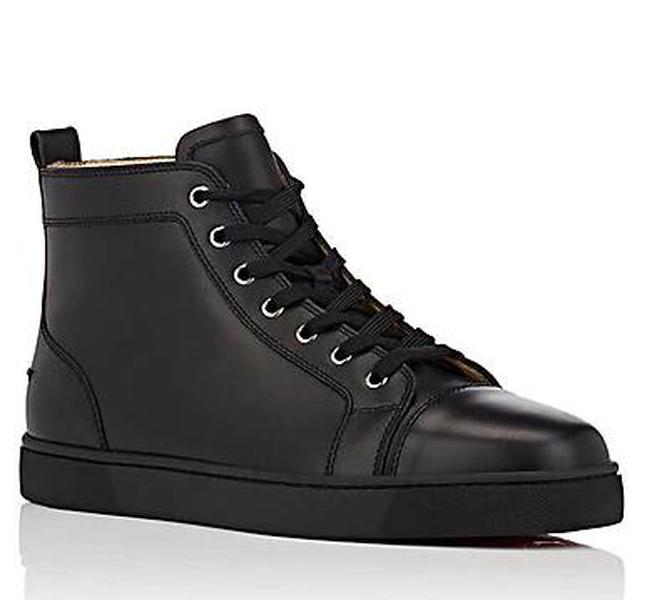 

Designers Louboutin CL Christian luxurys 2018 Designs Men Fashion Shoes Red Bottom Sneaker Luxury Party Wedding Shoes Ge SUy, Blue