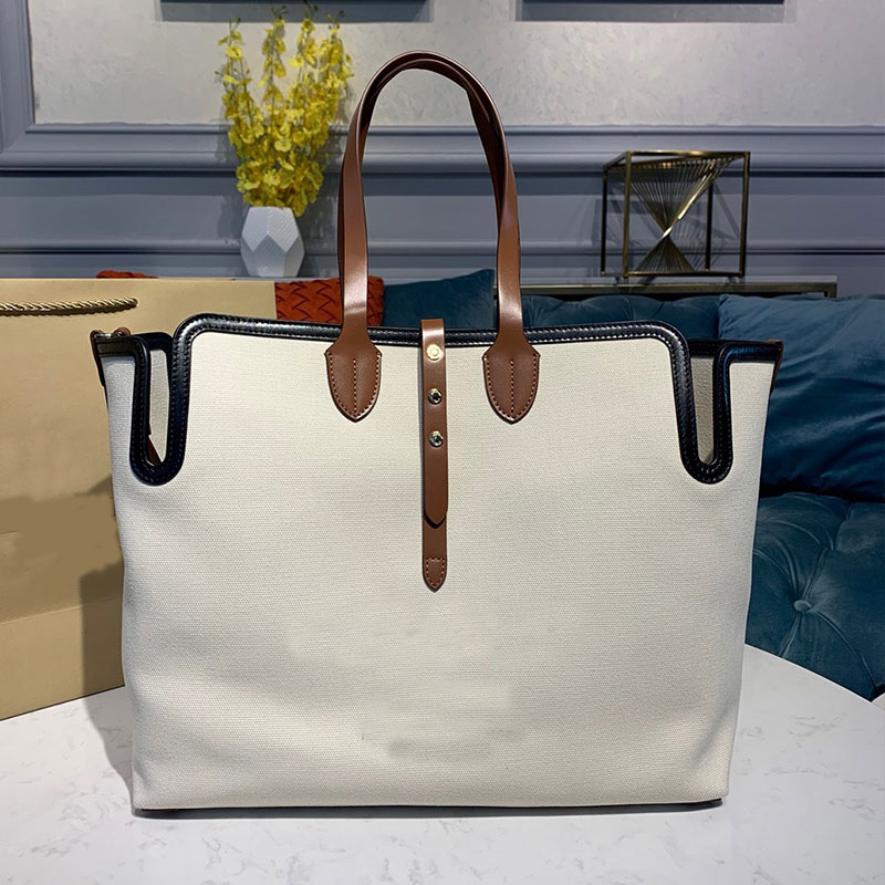 

Large Capacity Handbag Canvas Bags Tote Bag Fashion Letter Pattern Detachable Zipper Storage Purse High Quality Plain High-Capacity Artwork