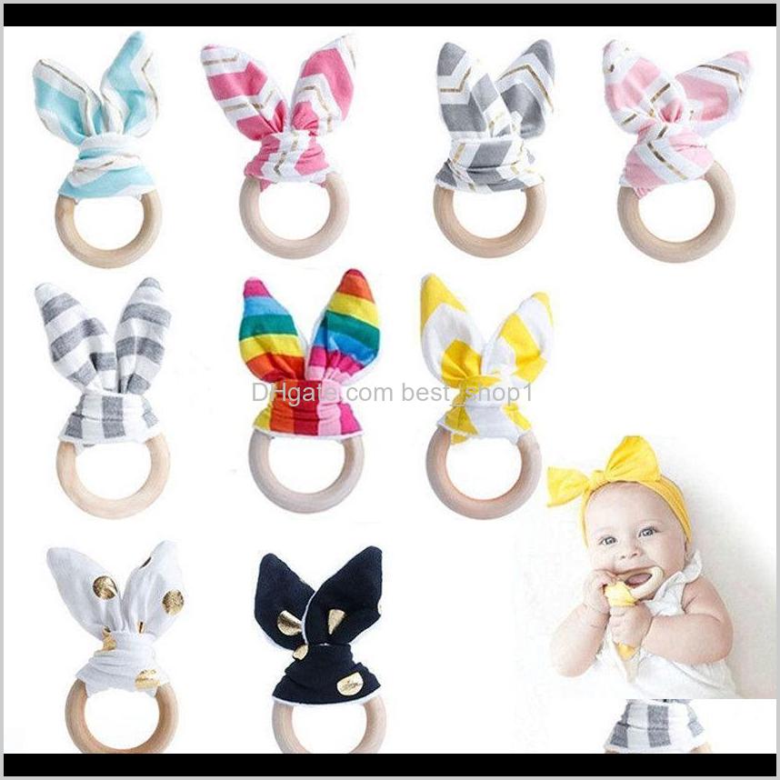 

Teething Ring Rabbit Chew Safety Natural Wood Nursing Holder Bunny Teeth Training Toys Gifts Yfa225 Q63Nn Soothers Teethers Pviwu