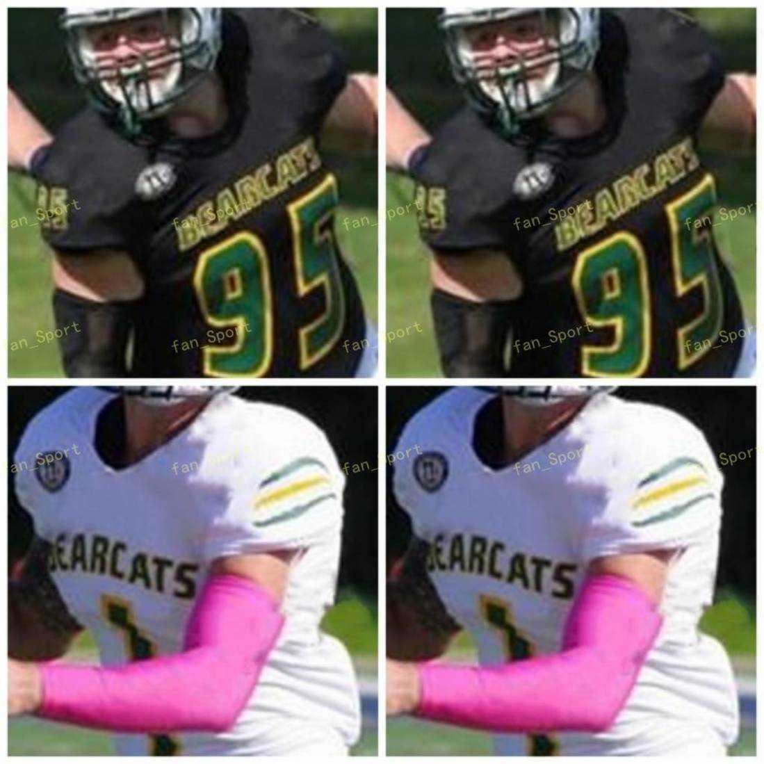 

NCAA College Jerseys Saint Vincent Bearcats SVC Lorenzo Cota Tekoah Guedes Phil Harding Braden Hone Sam Nowicki Mike Stasko Custom Football Stitched, As