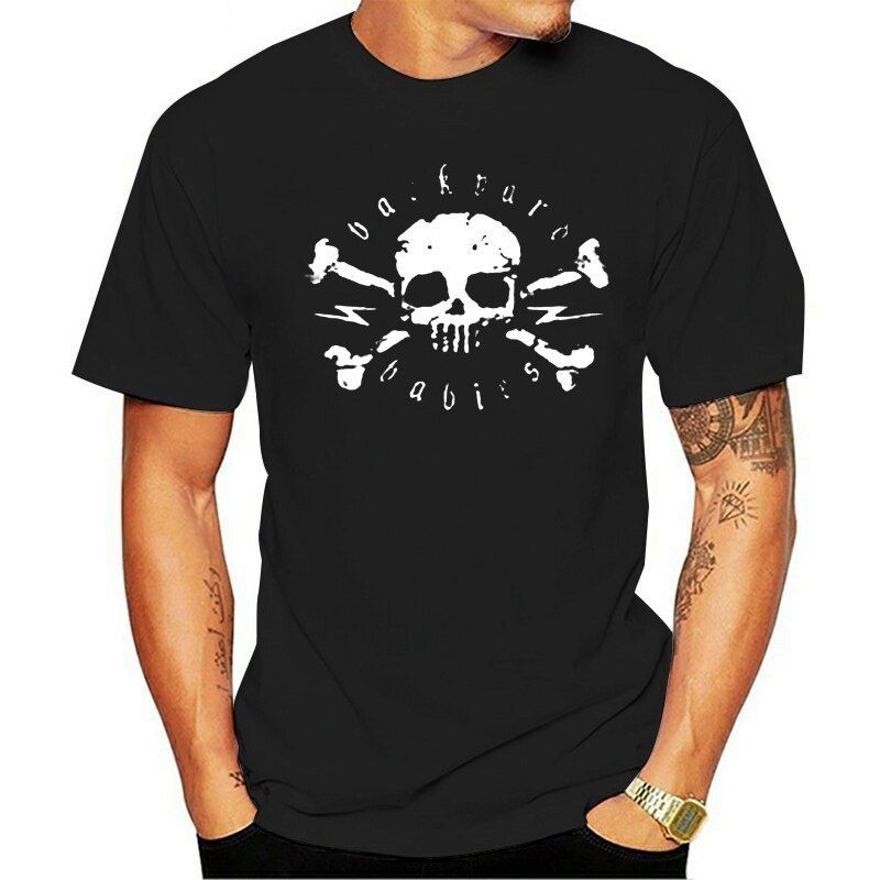 

2021 Leisure Fashion 100% Cotton O-neck T-shirt Backyard Babies Skull Official Merchandise