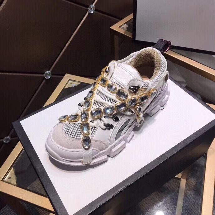 

Flashtrek Shoes with Removable Crystals Mens Sneaker Fashion Womens Casual Sneakers Size 35-45 kmhj0002