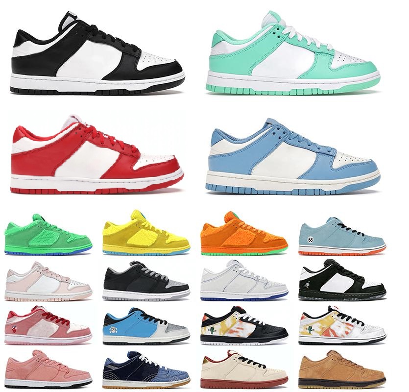

Top Quality SB Low Dunk PRM Sneakers Medium Curry Dunks Men Women Shoes Platform Designer Sports Sneaker Skateboard Mens Trainers Chaussures Eur36-47, Box