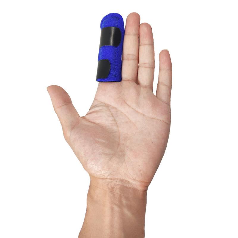 

Wrist Support 1Pcs Pain Relief Trigger Adjustable Finger Splint Fixing Straighten Brace Fracture Sprain Dislocation Corrector, Black