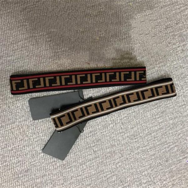 

Men Women Letter Headband Scarf Fashion Elastic Hair Bands Headwraps Classic Design Best Quality Hair Accessories