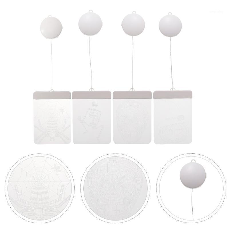 

Party Decoration 4pcs Theme Atmosphere Lamp LED Light Hanging Without Battery