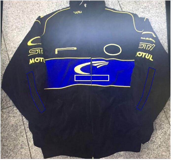 

OUR Factory direct sales Embroidery EXCLUSIVE JACKET F1 racing MOTORSPORT CLOTHING, Multi