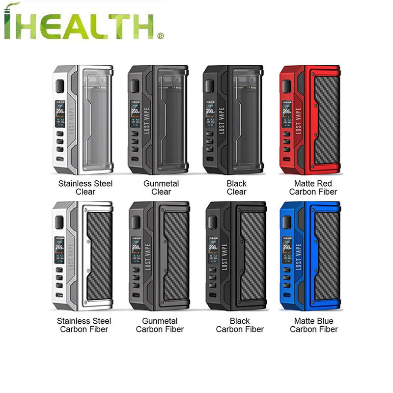 

Lost Vape Thelema Quest 200W Box Mod Dual 18650 batteries VPC/Bypass/Wattage/Voltage/TC modes