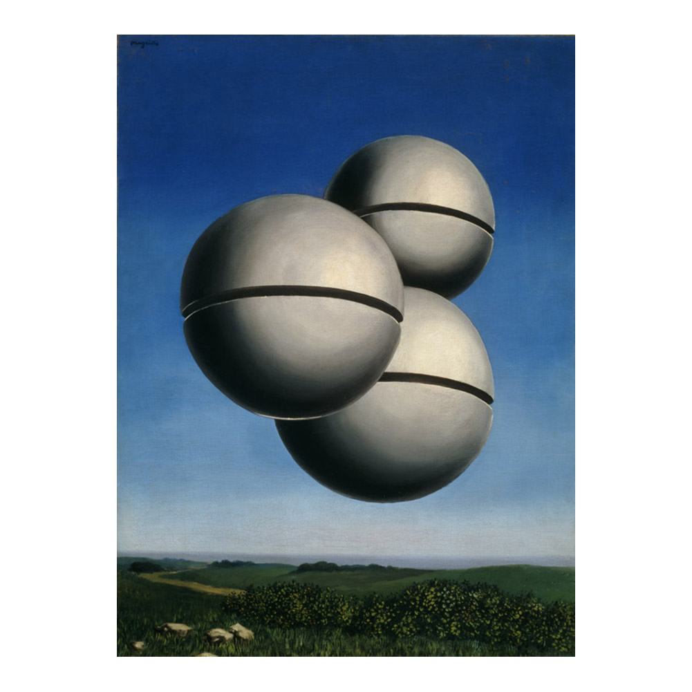 Rene Magritte Voice Of Space Painting Poster Print Home Decor Framed Or Unframed Photopaper Material-image-695513665
