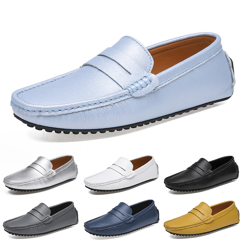 

non-brand men running shoes black white grey navy blues sliver mens fashion trainer sneakers outdoor jogging walking 40-45 color13