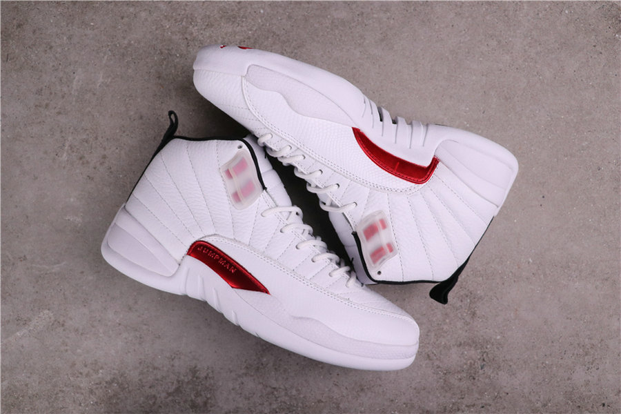 

2021 boots 12 Reverse Flu Game men basketball shoes 12s Twist White University Red Black mens sports shoe XII sneakers, Multi