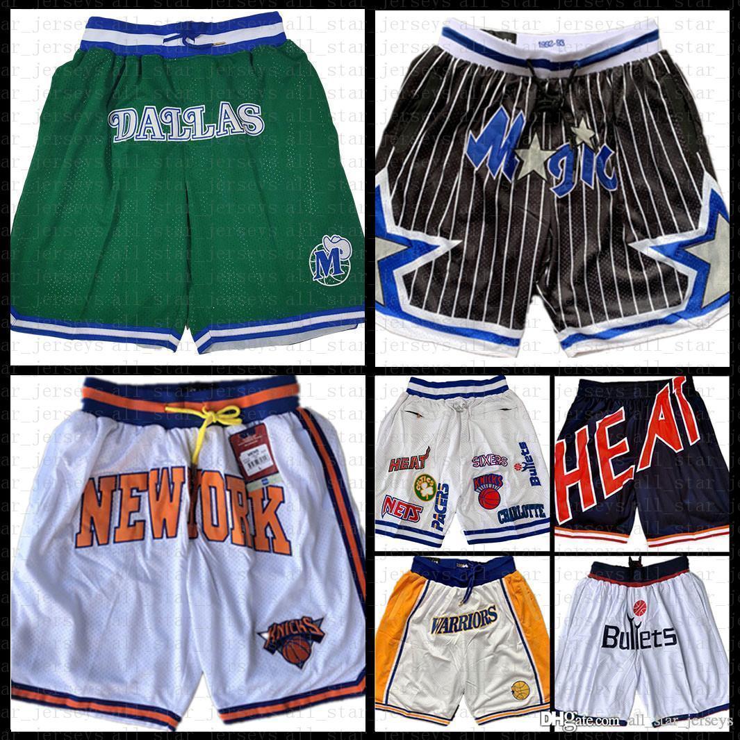 

Dallas Mavericks Basketball Shorts Indiana Pacers Just DON Minnesota Timberwolves Pocket Phoenix Suns Shorts, Black;red