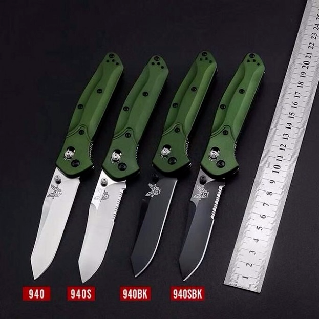 

benchmade BM940 Pocket Folding Knife Aluminum Alloy Handle AXISS Tactical Fishing EDC Survival Tool Knife a3016