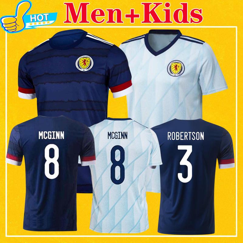 

Scotland Football Shirt 2020 2021 Scotland National Team Soccer Jersey ROBERTSON MCGINN CHRISTIE TOP Quality 20 21 Home Away Men + Kids Kit, Black;yellow