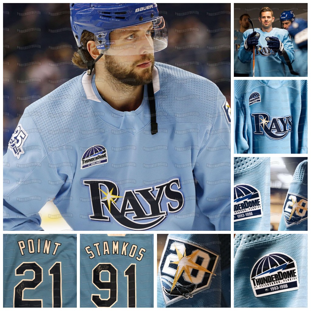 

Tampa Bay Lightning Nikita Kucherov Thunder Dome Jersey Brayden Point Andrei Vasilevskiy Hedman Anthony Cirelli Stamkos McDonagh Johnson Gourde, Mens s-3xl