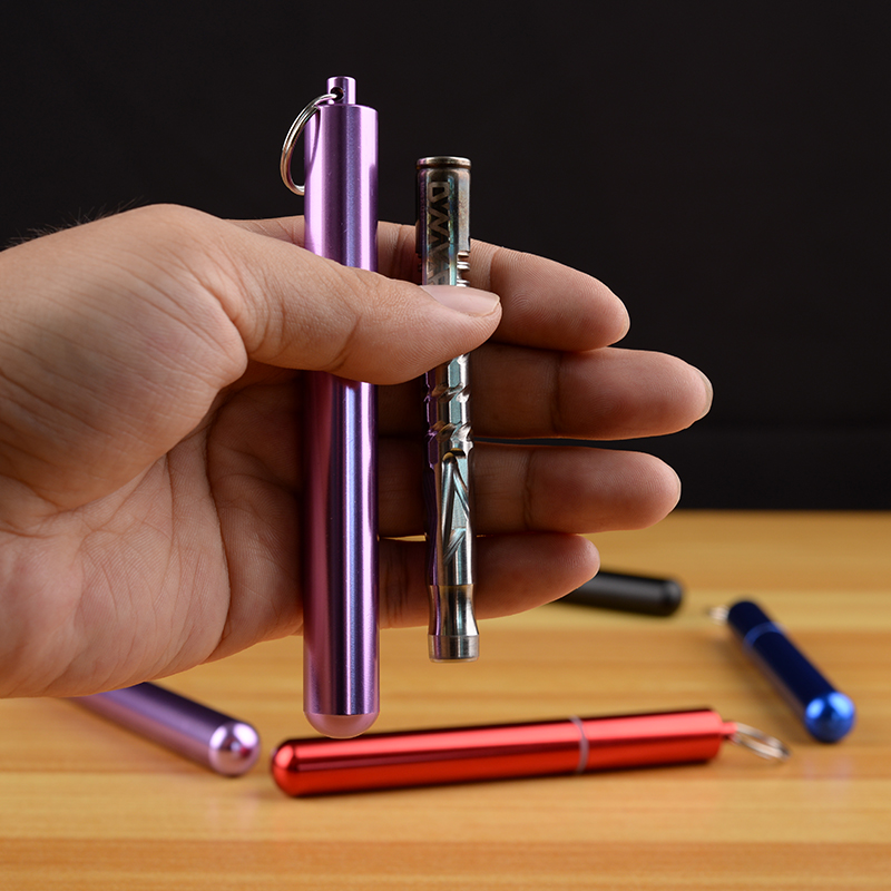 

ihit 420 quality colorful waterproof aluminium alloy container carrier on the go for dynavap M2020 and M2021