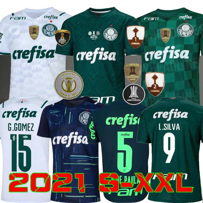 

finals 2021 Palmeiras soccer jerseys 20 21 Goalkeeper Libertadores jersey L. ADRIANO RAMIRES DUDO GOMEZ Veiga Willian Roni football shirts, Away patch sponsor