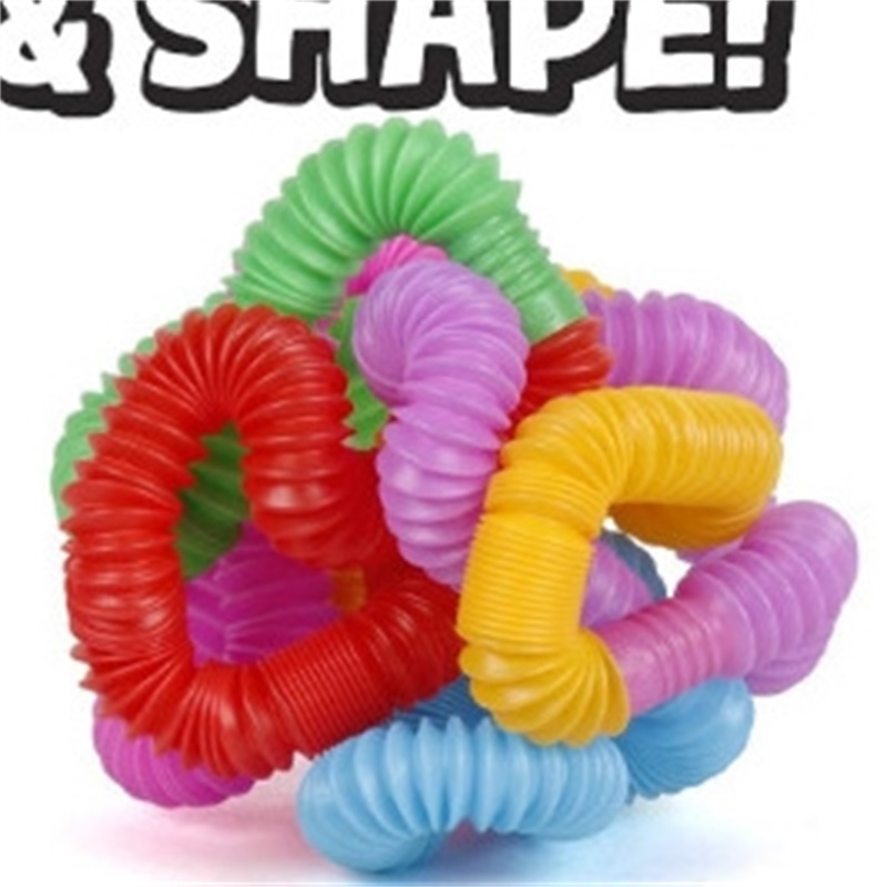 

Mini Poptube Fidget Pop Tube Twist Tubes Sensory Toy Finger Fun Game Stress Anxiety Relief Squeeze Pipes Stretch Telescopic Bellows 2397 Q2