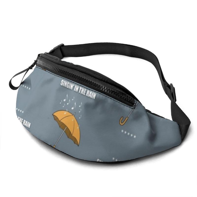 

Waist Bags Rain Bag Pattern Polyester Pack Hiking Unisex