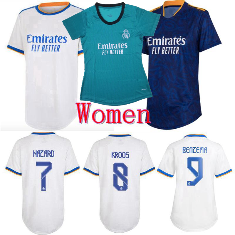 

2021 2022 Real Madrid Women Soccer Jerseys VINI JR. Alaba RODRYGO ASENSIO VALVERDE CASEMIRO MODRIC HAZARD BENZEMA BALE CAMAVINGA 21 22 footb, Black;yellow