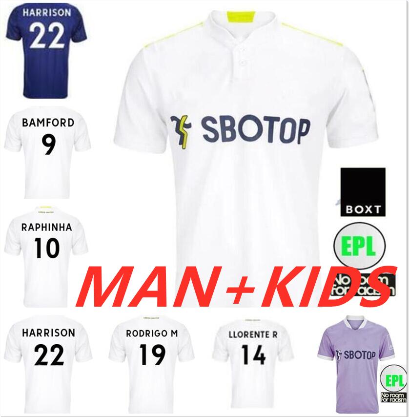 

21/22 Leeds soccer jerseys United fans player version 2021 2022 utd T ROBERTS HARRISON HERNANDEZ COSTA BAMFORD ALIOSKI CLARKE goalkeeper football shirt uniforms, Yellow