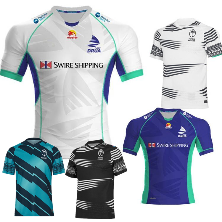

New style 2022 fiji DRUA home away rugby jersey FLYING FIJIANS FIJI 7S Rugby shirt Alternate Shirt Jerseys big size 4xl 5xl, 2022 7s home