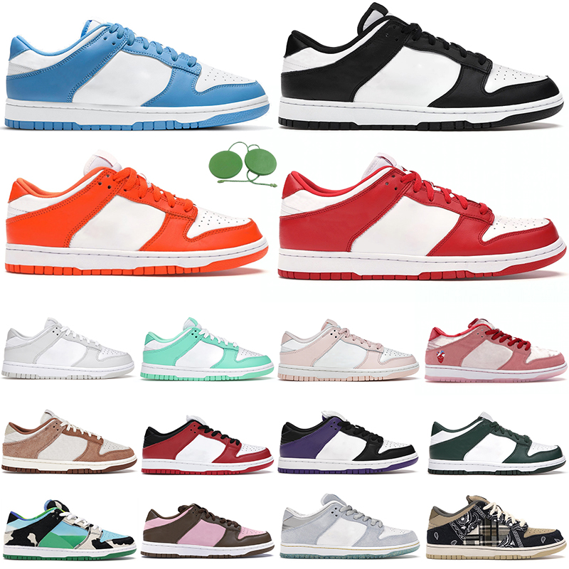 

men women running shoes dunk Varsity Green Glow University Blue Coast Cherry Sean Cliver Orange Pearl mens trainers outdoor sports sneakers