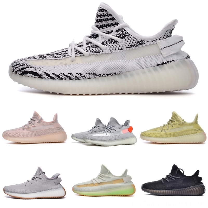 gePfQStatic Running Shoes 350Israfil Cinder Desert KanyeWest Earth Tail Light Zebra Womens Mens Size 350 Trainers Sneakers-image-699540710