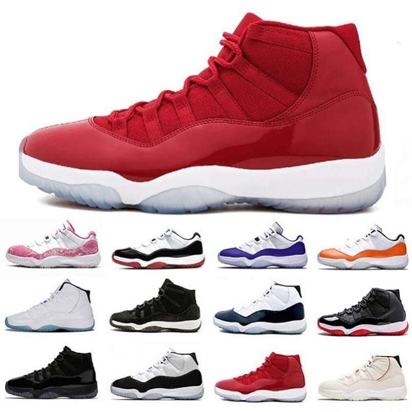 

High Quality Gym red Jumpman 11 mens basketball shoes Grey Suede Cap and Gown Concord White men women trainers sports sneakers xianghuaqiang