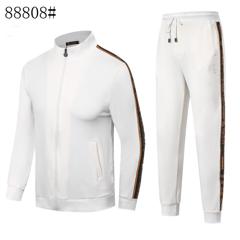 

Men's tracksuits Hugo jacket men's suit stand collar solid color sweater cotton Mens Designer, 20