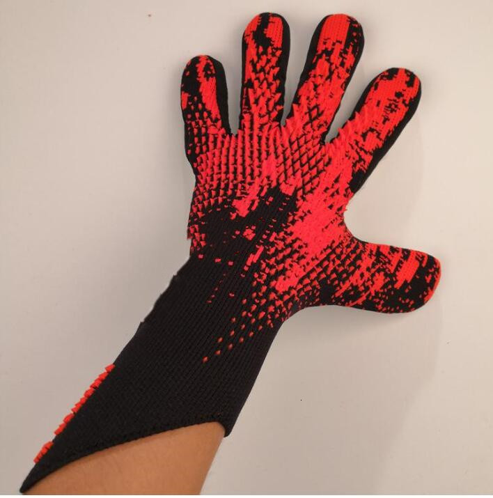 

2020 New Goalkeeper Wrapped wrist strap Professional Soccer Anti-slip Gloves-latex plam Sports Gloves AD1