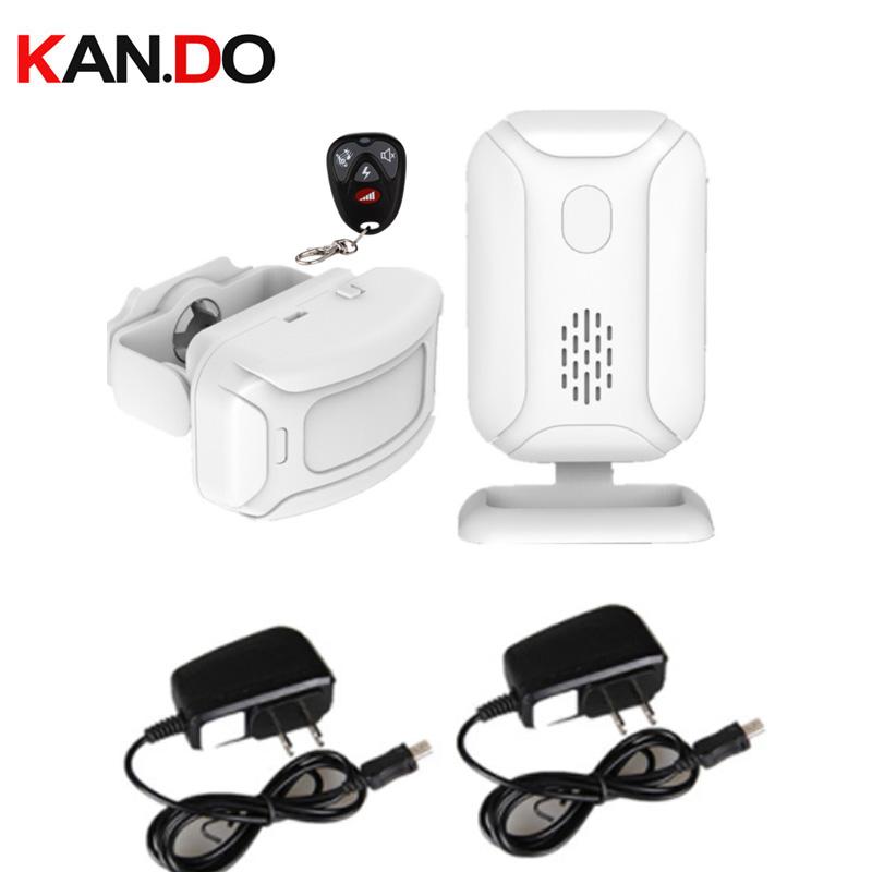 

Remote Control 280m Working Wireless Sensor Alarm Door Bell W/ Function Motion Detection Body Chime Doorbells