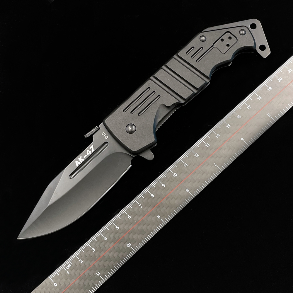 

Cold Steel AK-47 Strategic Folding Knife Aluminum Handle Outdoor Camping Hunting Pocket Kitchen Fruit EDC Tool Knife