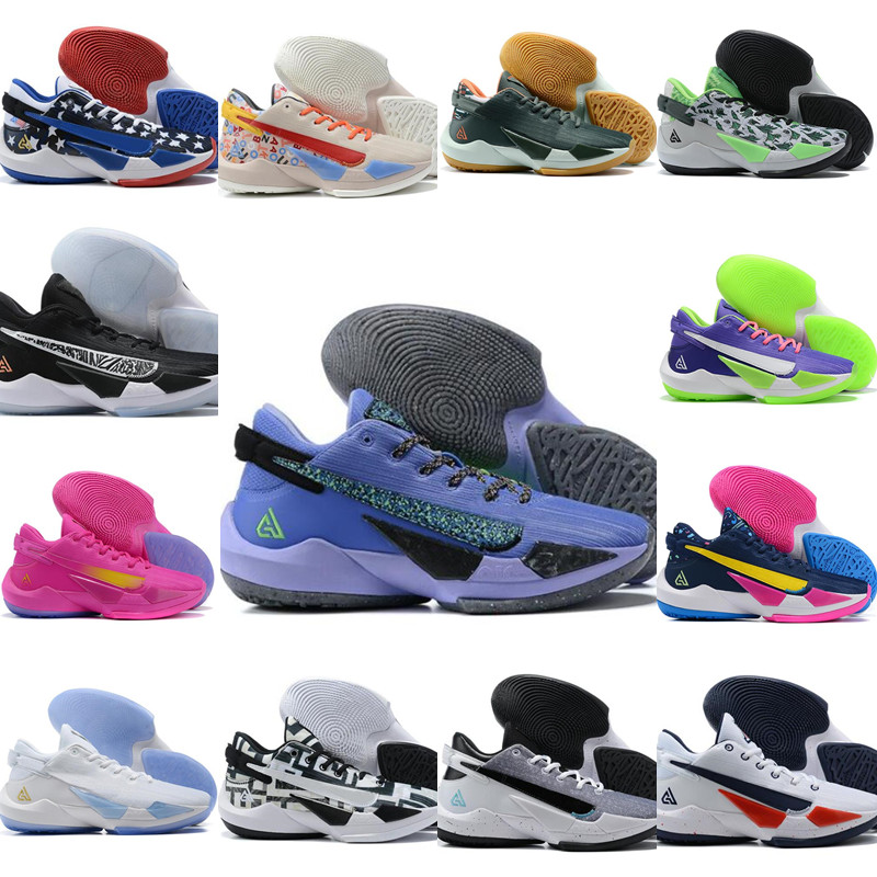 

2021Giannis Antetokounmpo Greek Freak 2 GA II Basketball Shoes 2S GA2 Sneakers Size EUR40-46, Colour 1