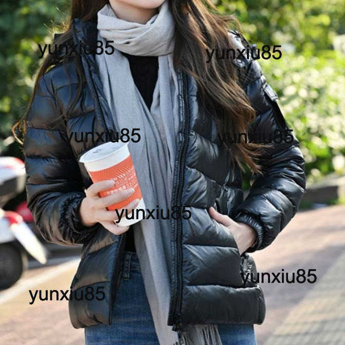 

womens down parkas Winter jacket classic coat Outdoor Warm Feather Winter Windbreak Jackets hoodie Thicken high grade Ladies short coat, White